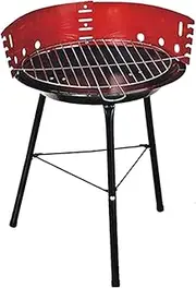Ronyme Charcoal Grill BBQ Grill Cooker Round for Balcony Outside Home Garden Backyard Party