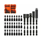 34 piece Magnetic Screwdriver Bit Set Impact Nut Driver Drill Holder Quick Release