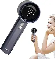 Portable Fan - Turbocharging Technology Hand Fan with Led Display | Supports Handheld Use Rechargeable Powerful Cooling | Cooling Desk Fan Travel Work or Home Routines