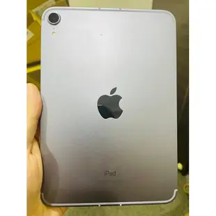 蘋果原廠iPad Mini 六代Wi-Fi可插卡 256G A2568