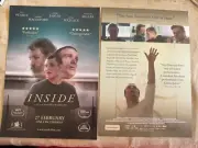 Inside Promo Flyer Handbill Guy Pearce, Cosmo Jarvis, Vincent Miller