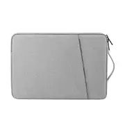 Slim Laptop Sleeve Bag Carry Case 13in 14in 15in 16in For MacBook Air Pro Dell HP - Light Grey