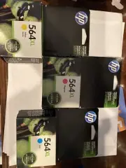 HP 564Xl Black & 564 Color Standard Ink Cartridges