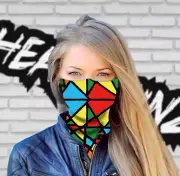 FACE MASK / FACE SOCK - COLOURS BY LARA - (Motorbike, Gym, Party, Skate, Snow)