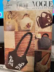 Vogue pattern 634 - handbags - 6 designs - uncut