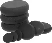 Hot Stone Massage Set 9pcs Basalt Massage Stones Essential Oil Kit for Scalp Neck Back