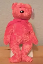 TY BEANIE BABY BABIES SIZZLE RED BEAR NEW WITH TAGS RETIRED