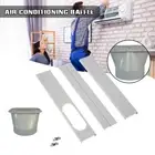 Portable Air Conditioner Window Kit Exhaust Hose Slide Plate Vent Adaptor Hose