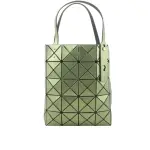 【ISSEY MIYAKE 三宅一生】BAO BAO LUCENT BOXY 5X4 金屬色手提包(淺綠色)