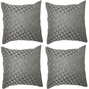4PK Jason Commercial Regency Premium Cushion Filled 45x45cm Champagne 600GSM