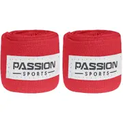 Passion Sports Martial Arts Boxing Protective Semi-Elasticated Hand Wraps