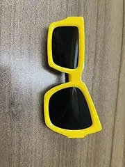 [alltoyable] yellow Funny glasses