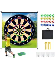 Fresh Fab Finds Golf Chipping Dart Game Mat Set