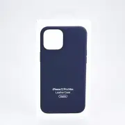 Original Genuine Apple Leather Snap Case Cover For iPhone 12 Pro Max Deep Violet