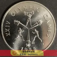 在飛比找露天拍賣優惠-滿199發貨薩摩亞1988年 漢城奧運會 紀念幣 10元 大