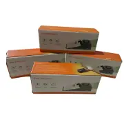 (4) Door Stop Alarm Wireless Door Stopper 120DB Security Alarm Home Travel Safe