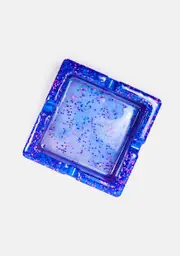 [Golden Goddess Accessories] Sunset Blue Spaced Out Square Ash Tray