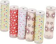 Totority 6pcs DIY Kaleidoscope Kit Handmade Toy Creative Boys and Girls' Educational Toy for Family Random Color