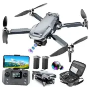 Drone with 4K Camera RC Quadcopter for Adults, 1640ft Long Range Video Grey