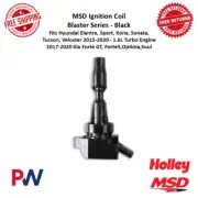 MSD Blaster Ignition Coil Black Direct Replacement For 15-20 Hyundai, Kia Turbo (for: Kia)