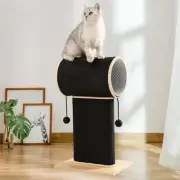 Cat Scratching Post with Tunnel Bed with Hideaway Pet House for Indoor Cats