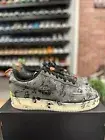 Size 13 Nike Mens Air Force 1 Experimental Halloween Black Starfish DC8904-001