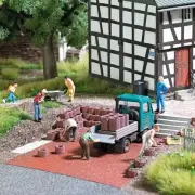 Busch 7871 OO/HO Planters & Palisades
