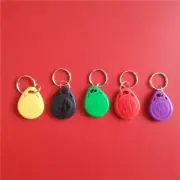 5Pcs/Lot RFID ID Key Card Tags Keyfobs Token Keychain 125KHZ TK4100 Read Only
