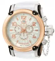 Invicta Russian Pro Diver 52mm Watch #12090 White.