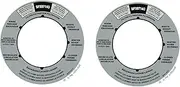 FELHOOD SPX0714G Multi-Port Valve Position Label Replacement for Hayward Multiport and Sand Filter Valves SP0714, SP0714T XL Vari-Flo Valve - 3 Pack (2, 2X SPX0714G)