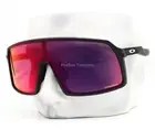 Oakley Sutro Sunglasses OO9406-0837 Matte Black Prizm Road Mirror w/case