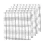 16Pcs 3" x 3" Fiberglass Window Screen Repair Patches, Silver