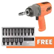 Ingersoll Rand 2236QTIMAX-O Hi-Viz ORANGE 1/2" & 3/4”Dr Impact + Socket Set