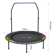 Advwin 48" Mini Trampoline Rebounder Foldable Trampoline