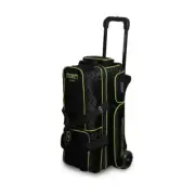 Storm 3 Ball Rolling Thunder Checkered Black Lime Bowling Bag