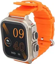 Smart Watch with Earbuds, 2 in 1 NFC Bluetooth Smartwatch, Fit Bitwatches for Men, Android Smart Watch with 1.91in TFT HD Touchscreen, Multi Sports Modes (Orange Strap)