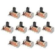 Toggle Switch Latching Slide Control 3 Pin 1P2T 3mm/20 Pcs