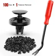 100 Pcs Hole 7mm Engine Under Cover Push-Type Retainer Replaces Lexus Toyota