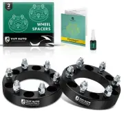 2x 1.25" 6x5.5" to 6x5.5" Wheel Spacer for GMC Yukon C2500 M14x1.5 Studs 108mm