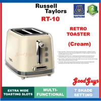 在飛比找蝦皮購物優惠-Russell Taylors 復古烤麵包機 RT-10(奶