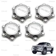 4x Silver Wheel Center Cap Cover For Isuzu D-Max Hi-Lander TFR 2007 - 2011