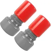 CORHAD 2pcs Seal Stamps for Card Making Funny Stamp Stamps Animal Stamps Mini Stamps Stamping Kit Stamps for Stamp Kit Cartoon Stamp Craft Stamps Book Stamp Red Plastic