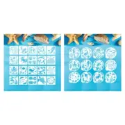 Animal Painting Templates Set Reusable PET Drawing Stencils Kid Stencil