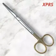 Set of 5 TC Metzenbaum Scissors, 10”, Curved, Blunt Tips, Premium