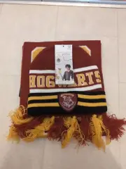 Official Harry Potter Scarf And Hat Set Hogwarts Winter- One Size 8-14 Year