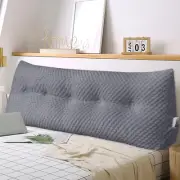 Large Triangular Headboard Wedge Pillow Soft and Supportive Headboard Backrest P