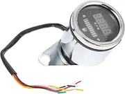 ULTECHNOVO Led Digital Tachometer for Motorcycle Speedometer Gauge 12v Easy to Install Weatherproof