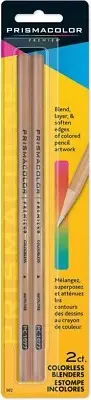 Prismacolor Premier Colorless Blender Pencil for Art & Drawing, Pack of 2 - 962