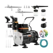 120W Mini Airbrush Kit for Crafts, Cake Decorating & Fine Art