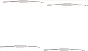 4pcs Microwave Oven Fuse for Repair High Voltage Replacement Simple Installation for Model
